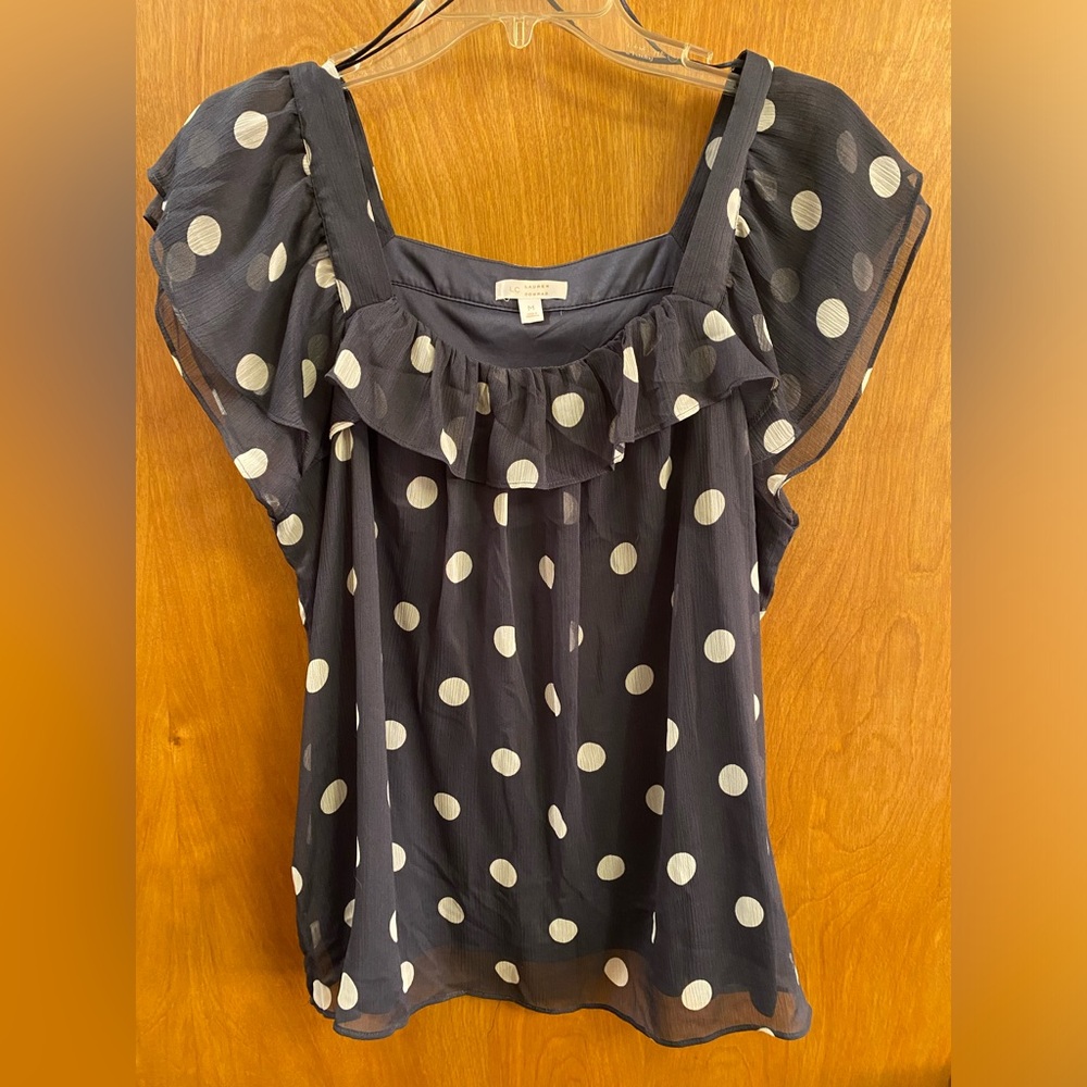 Polka dot top